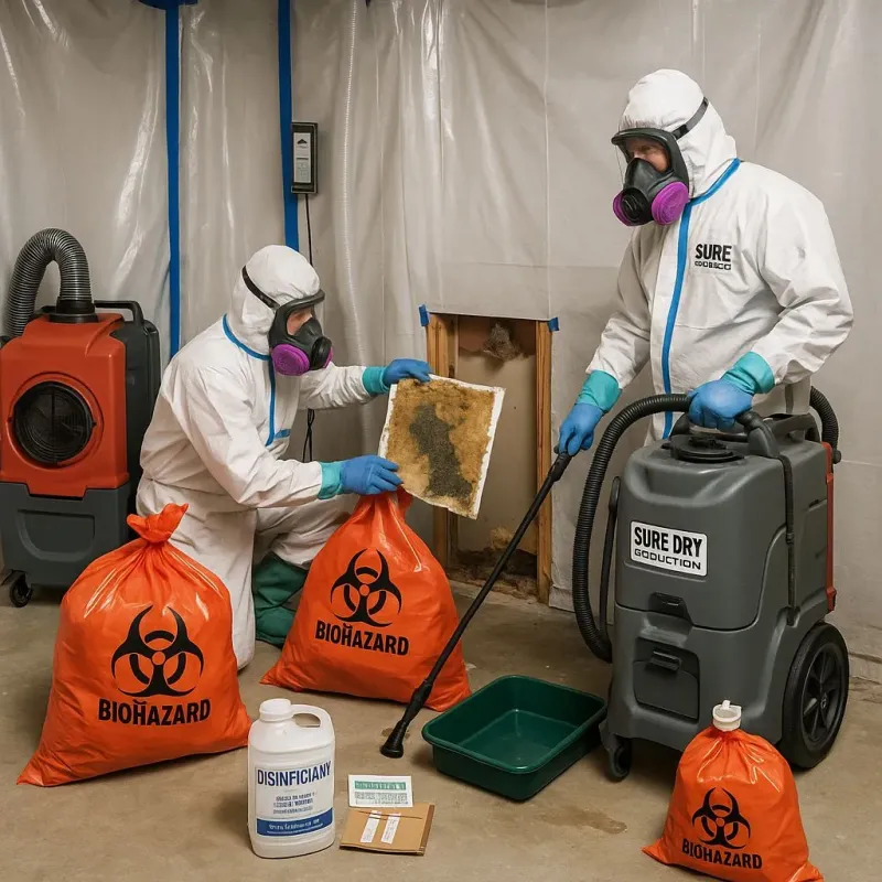 Contaminated Water Handling Protocols process in Willis, TX