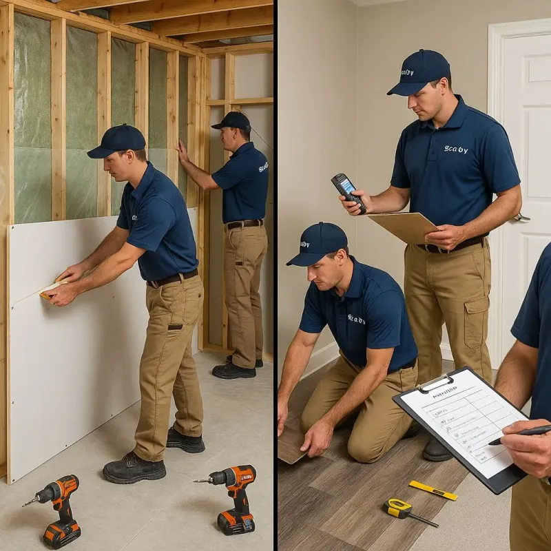 Repairs and Reconstruction process in Willis, TX